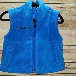 Boys Columbia Fleece Vest 6Mos